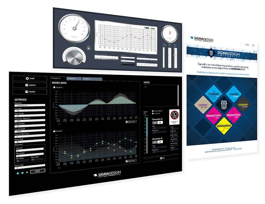 graphical user interface design examples