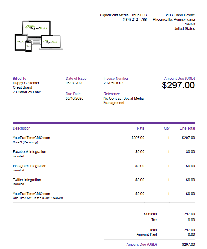 Image of Invoice Core3