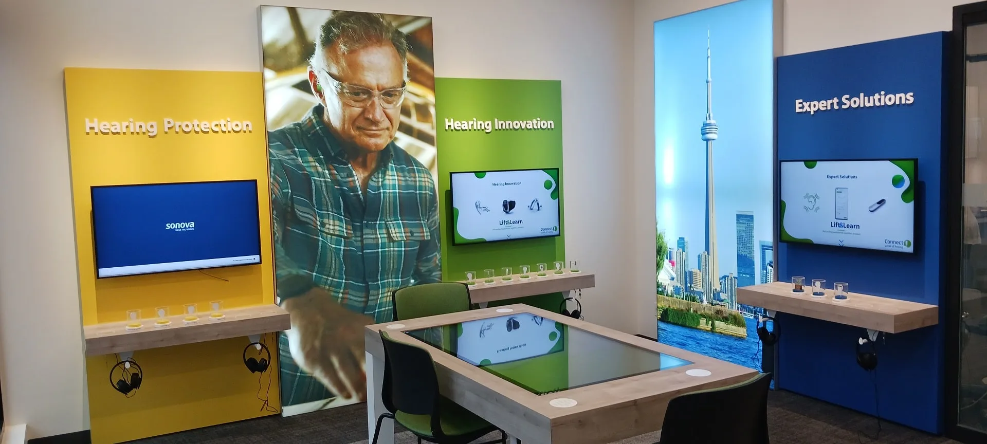 World Of Hearing Got Their New Signs From Sign A Rama Toronto
