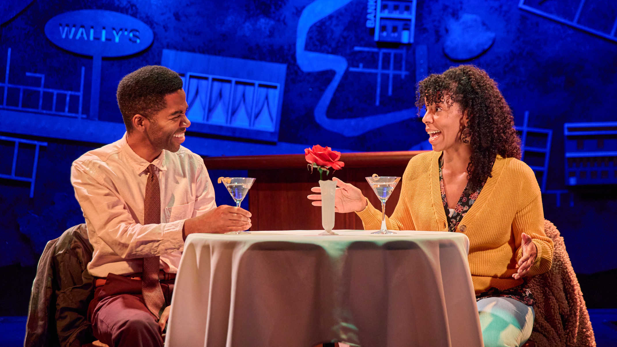 Julius Thomas III (Kenneth) and Yesenia Iglesias (Corrina)