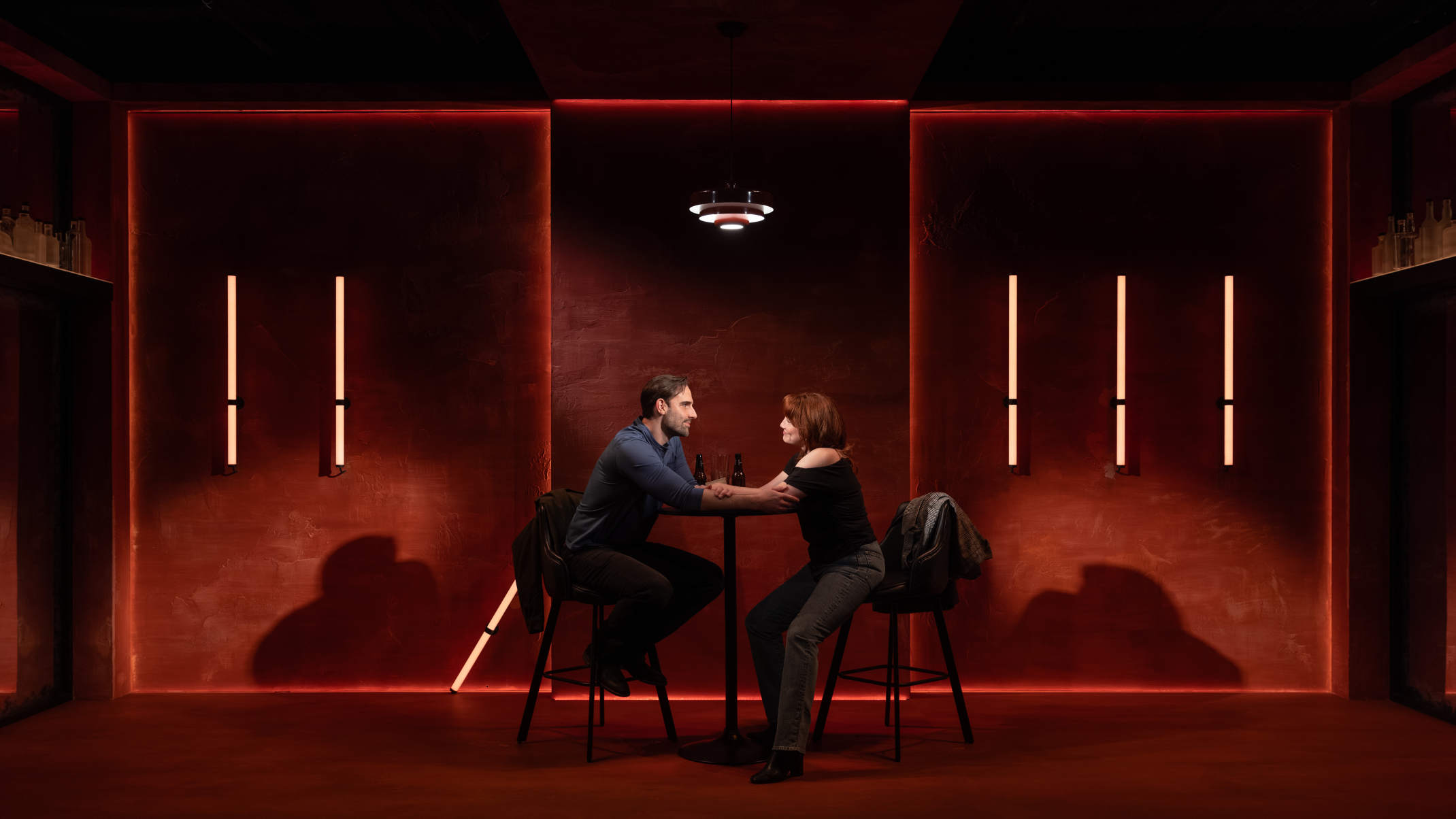 Bligh Voth (Woman) and Danny Gavigan (Man)