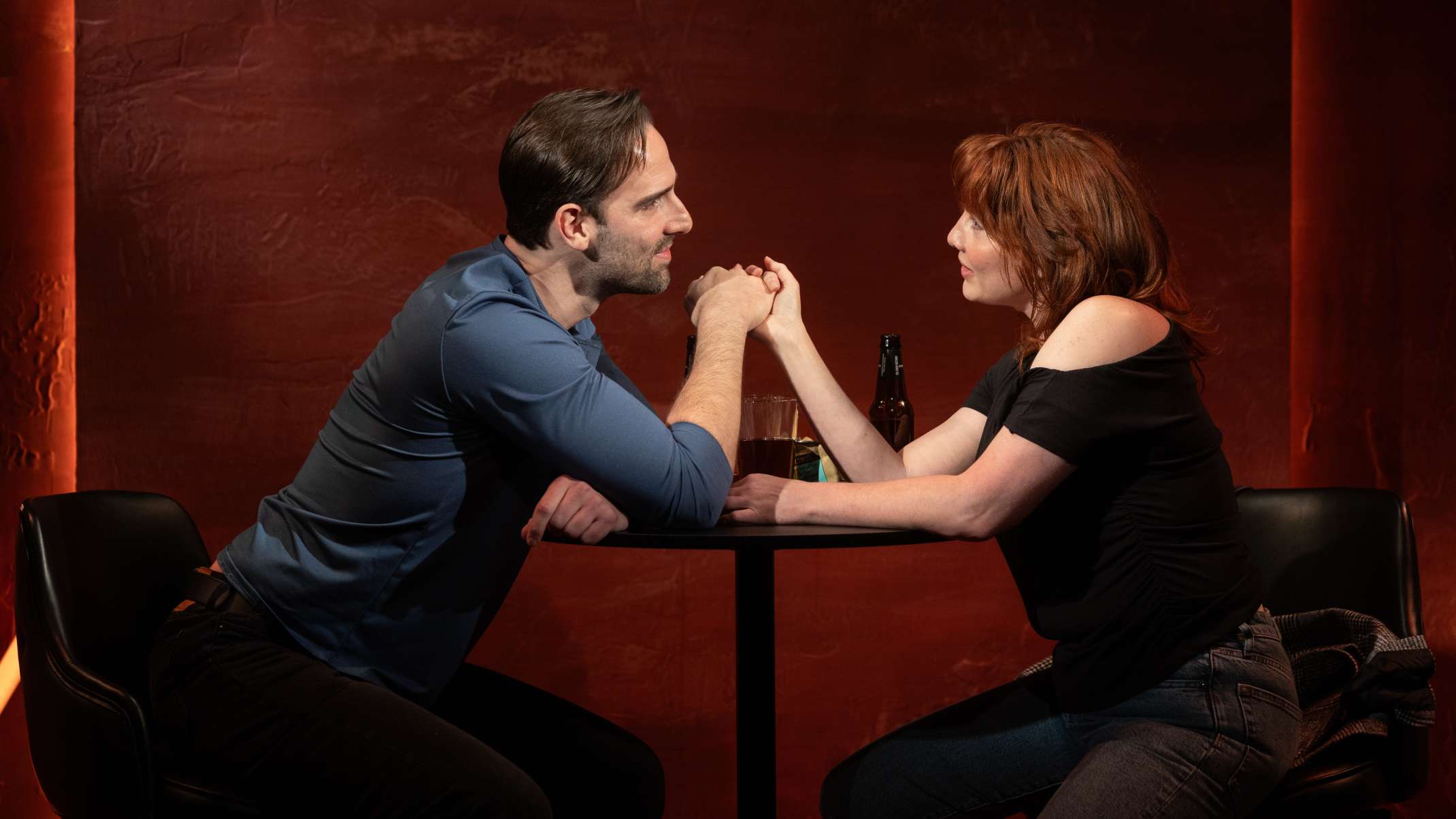 Bligh Voth (Woman) and Danny Gavigan (Man)