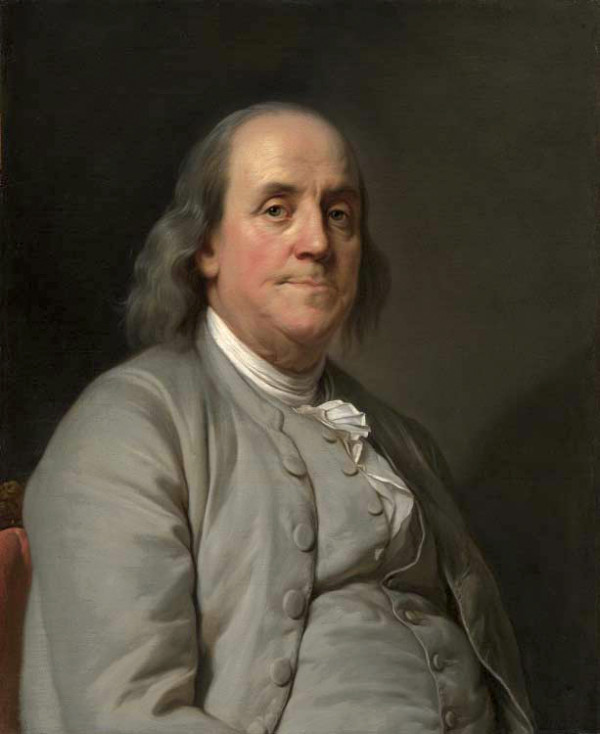 Benjamin Franklin portrait