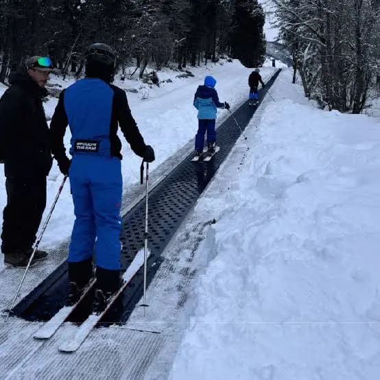 Alfombra mágica de Lago Hermoso Ski Resort, el medio de elevación para principiantes