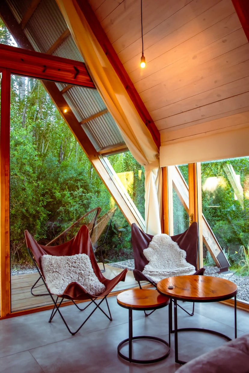 Entorno de Cabañas El Diucón en Villa Lago Meliquina, Patagonia
