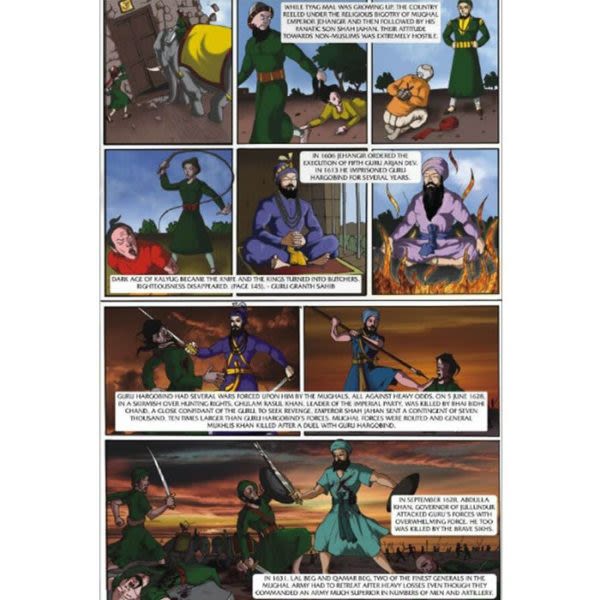 Guru Tegh Bahadhur Jee Graphic Novel 3