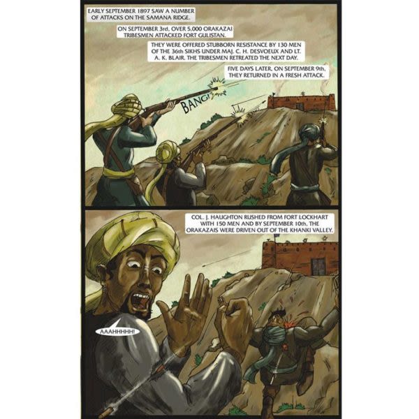 The Battle of Saragarhi Graphic Novel 2