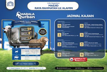 Jadwal Kajian Rutin Bulan Juli 2020
