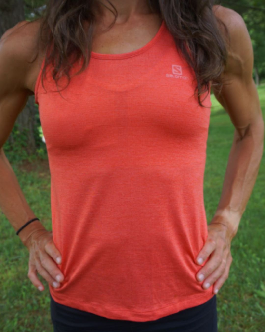 Stay Cool: 5 Running Tank Tops to Beat the Heat - 4. Salomon Agile Tank Top, size XS (Photo/ Eric Harder) 