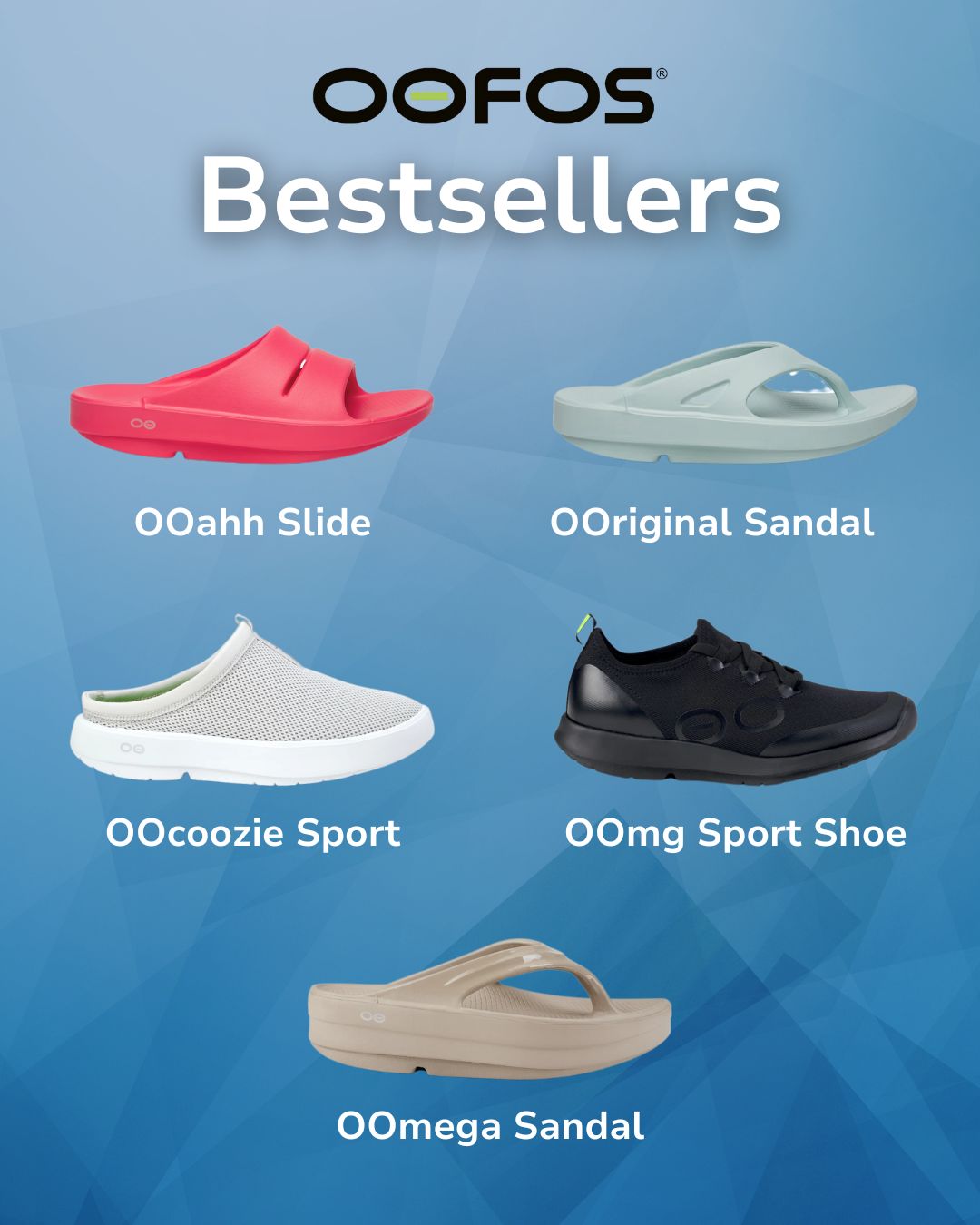 Hoka vs Oofos Recovery Shoes: Which to Choose in 2025? - Oofos recovery shoes: Bestsellers