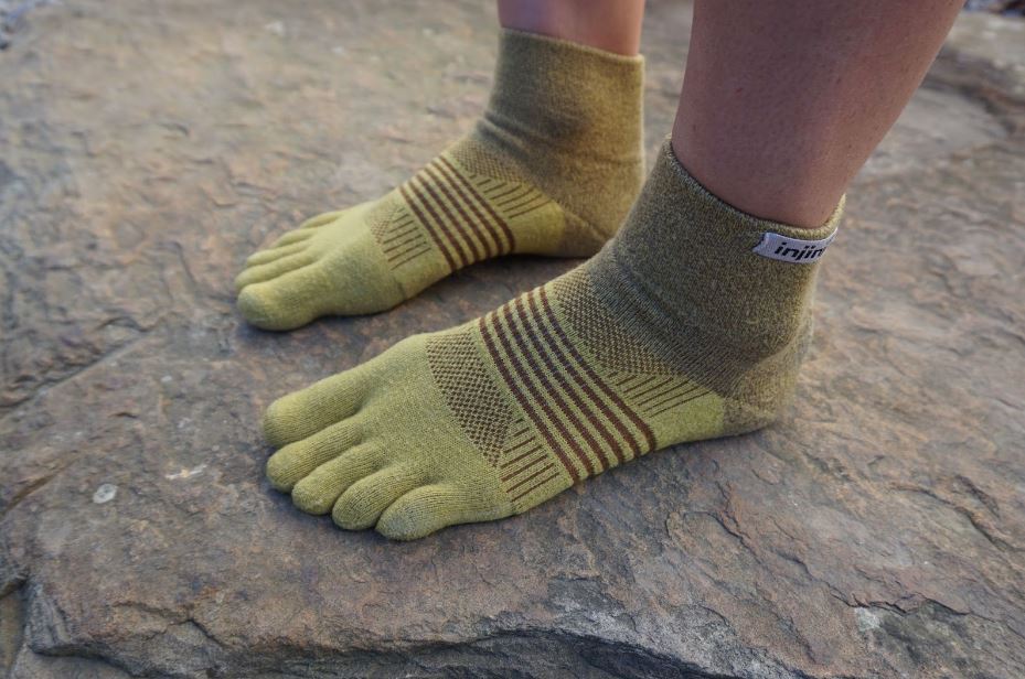 Injinji Ultra Run Mini-Crew Toe Socks