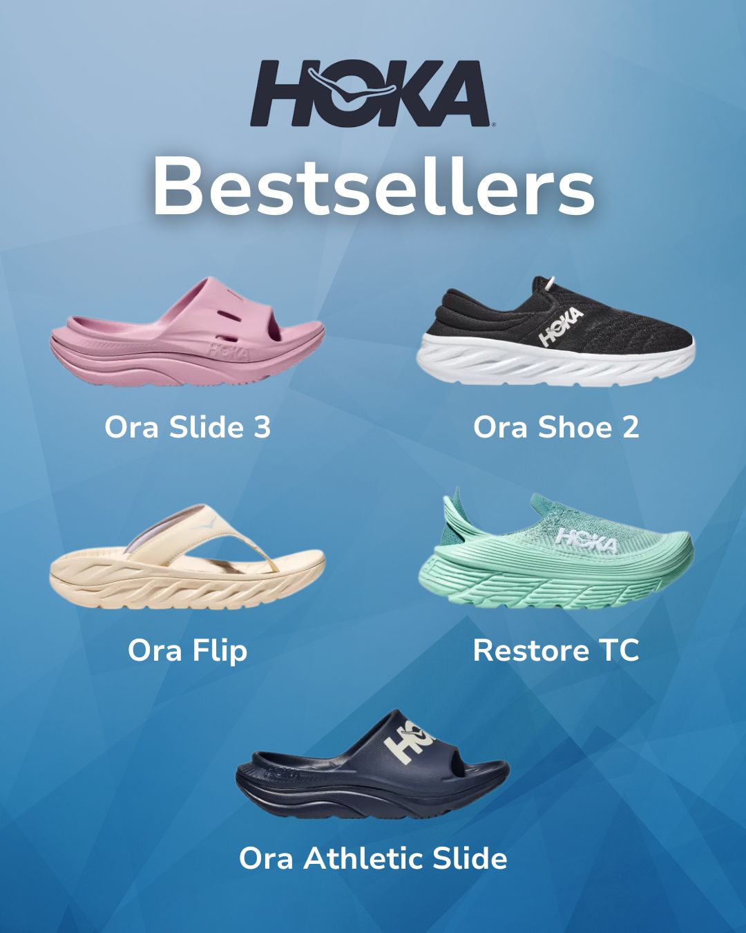 Hoka vs Oofos Recovery Shoes: Which to Choose in 2025? - Hoka recovery shoes: Bestsellers