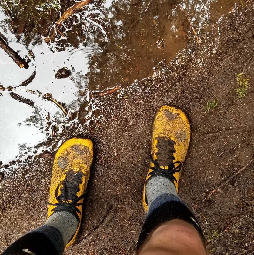 Timberline Marathon: Try This Muddy 26.2-Mile Trail Race - Trail shoes: Topo Mtn Racer 2