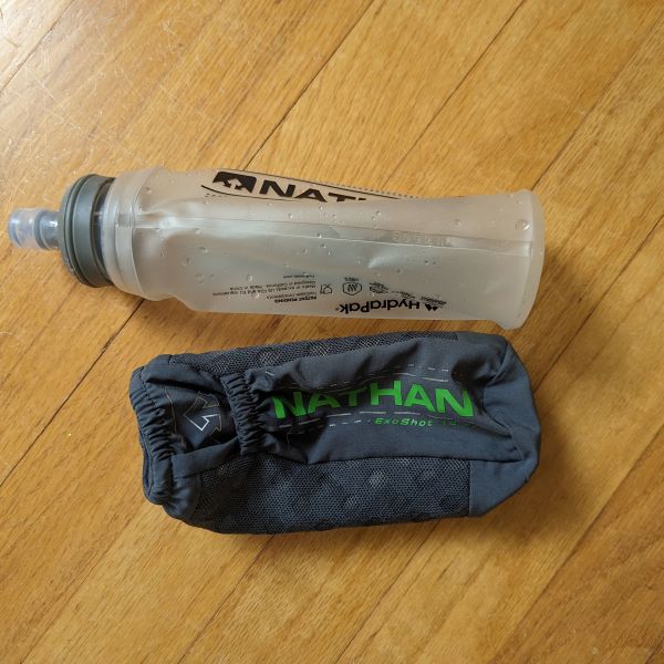 6 Best Handheld Water Bottles for Running: Runner-Reviewed Picks - 4. Nathan ExoShot 2.0 14 oz--Best compact soft flask