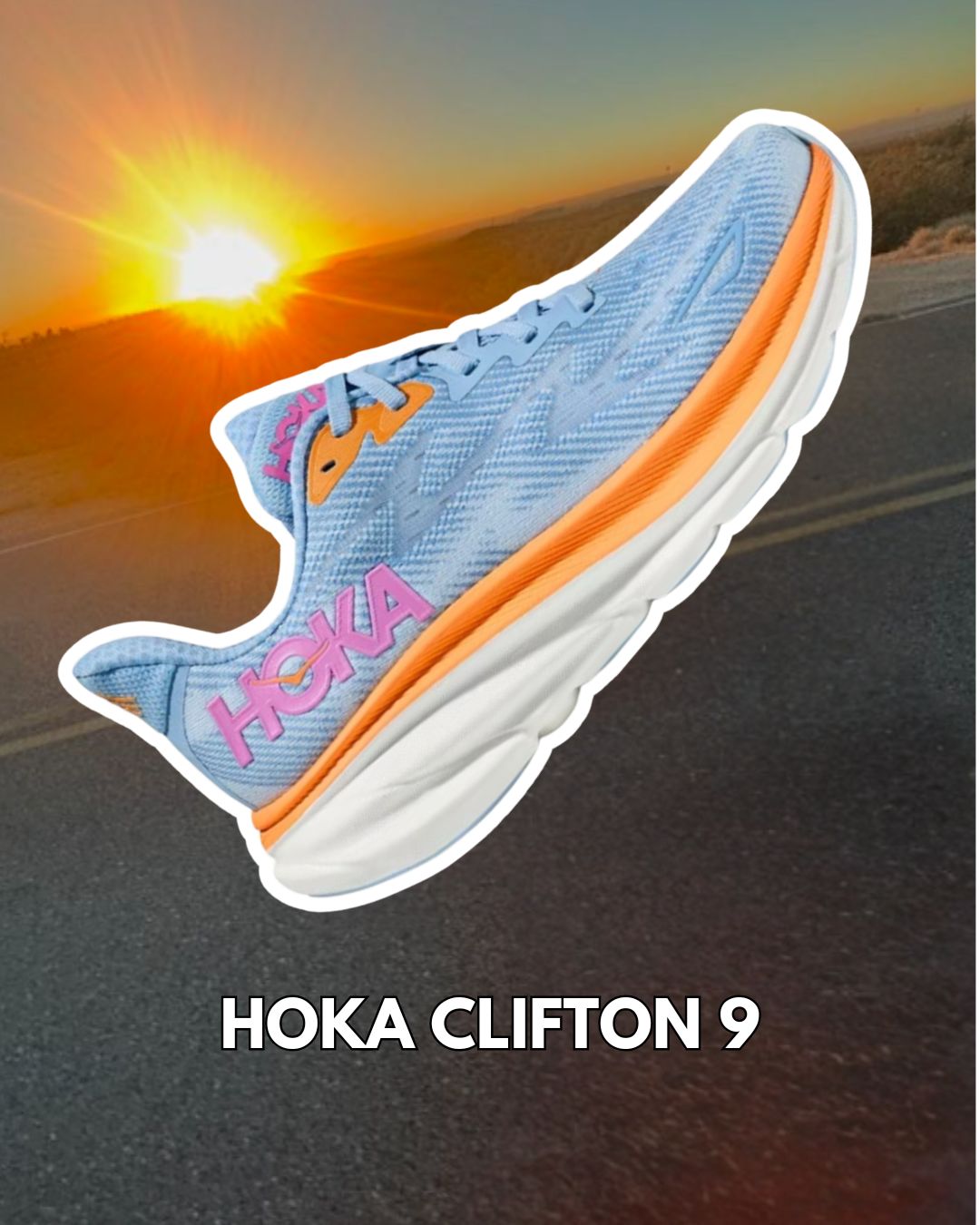 The Ultimate Guide to Low-Drop Running Shoes + 4 Top Picks - Hoka Clifton 9