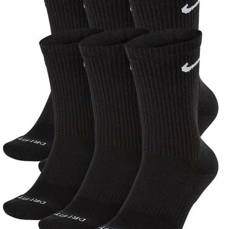 Nike Everyday Plus Cushion Training Crew Socks 6 Pack Reviews WeeViews