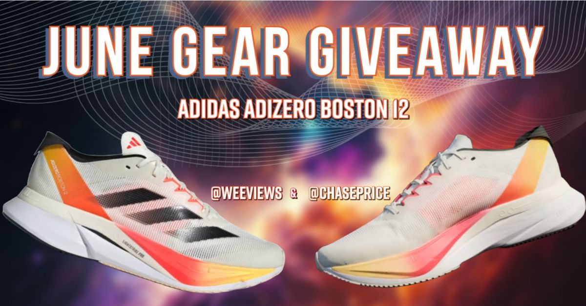 👟June Gear Giveaway: Enter to Win the Adidas Adizero Boston 12