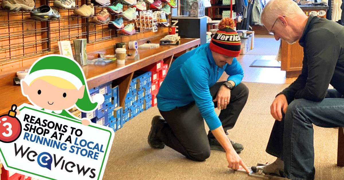 3 Reasons to Do Your Holiday Shopping at a Local Running Store