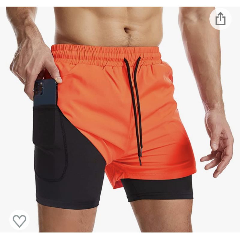  2 In 1 Running Shorts