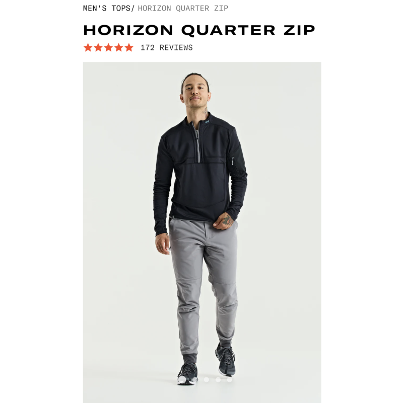 Image of Other OROS HORIZON QUARTER ZIP