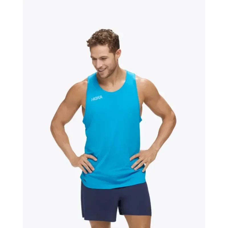 Image of Hoka One One Hoka Glide Singlet for Men