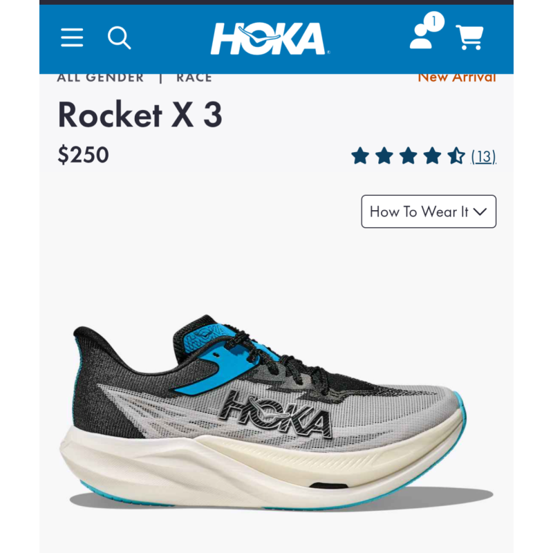 Image of HOKA Rocket X3