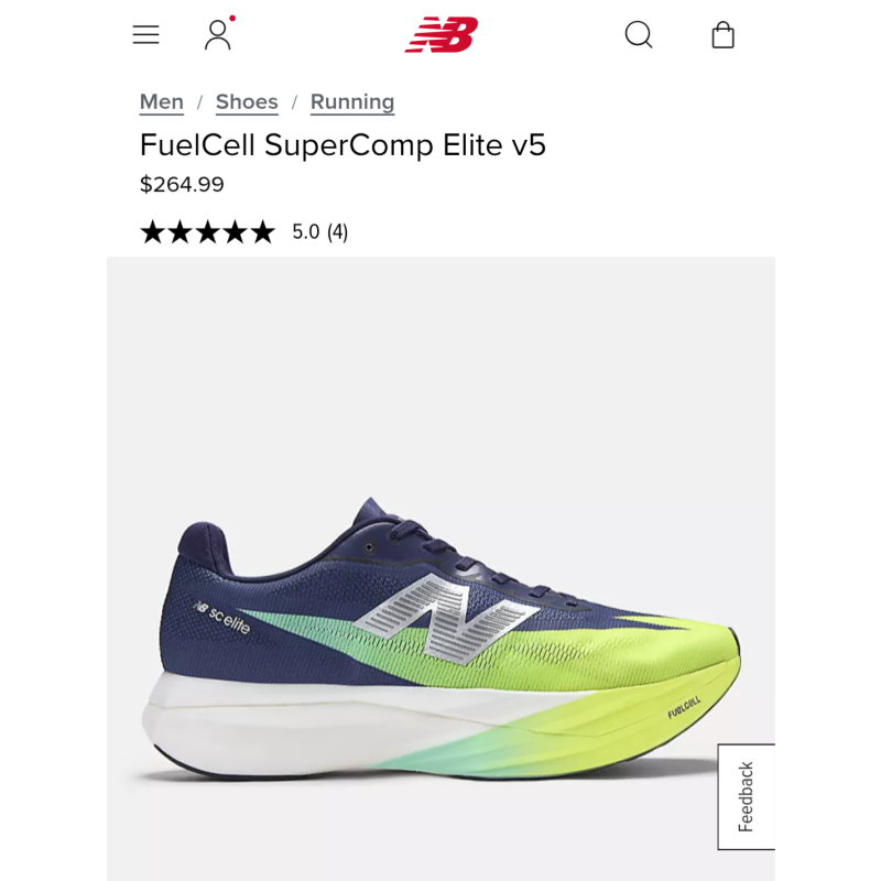 Image of New Balance New Balance Super Comp Elite v5