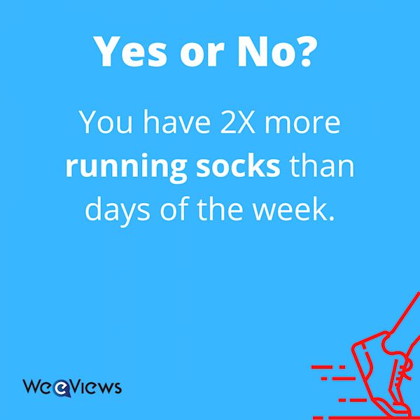 Running Sock Obsession: Peek Inside This Runner's Sock Bin