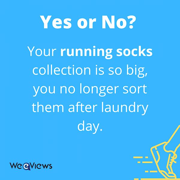 Running Sock Obsession: Peek Inside This Runner's Sock Bin