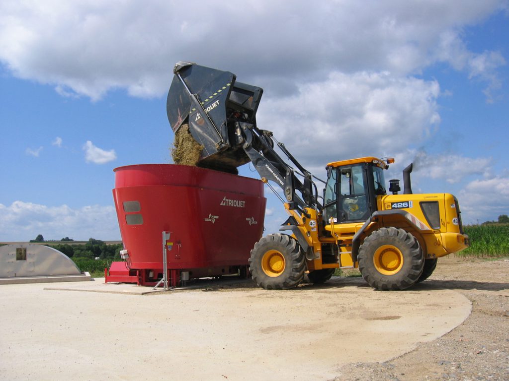Manufacturers > Trioliet > Vertical Feed Mixers > Stationary Mixers
