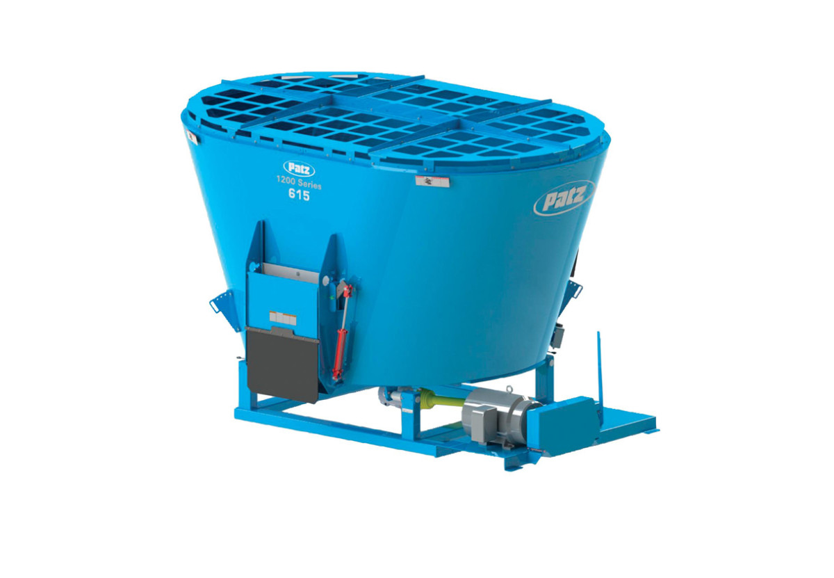 Manufacturers > Patz > Vertical Feed Mixers > Model 1200 Stationary
