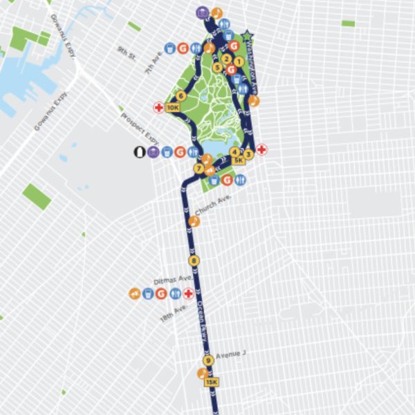 User uploaded image of NYRR Brooklyn Half Marathon