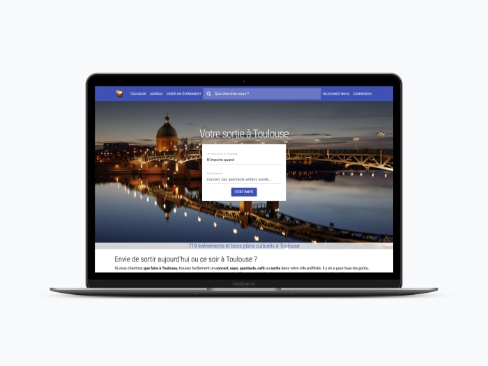 By Night réalisé par un développeur web freelance à Toulouse By Night