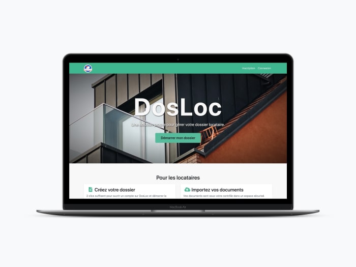DosLoc réalisé par un développeur web freelance à Toulouse DosLoc