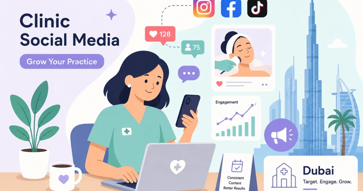 Clinic social media management in Dubai: the complete guide