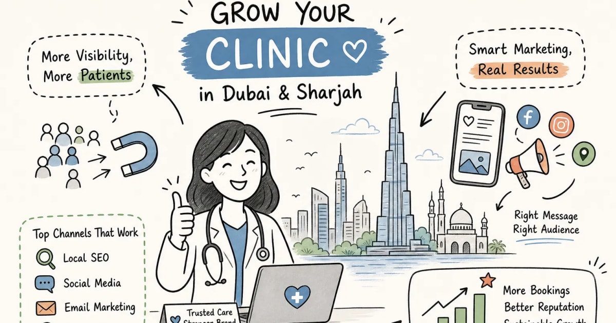 How to Market Your Clinic in Dubai and Sharjah (2026)