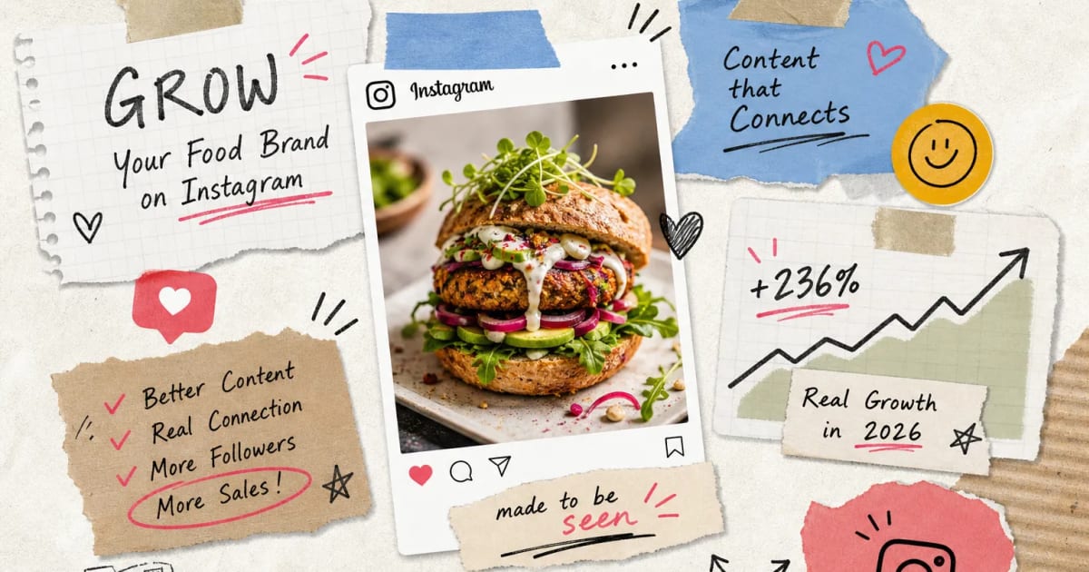 Instagram for food brands: how to actually grow in 2026