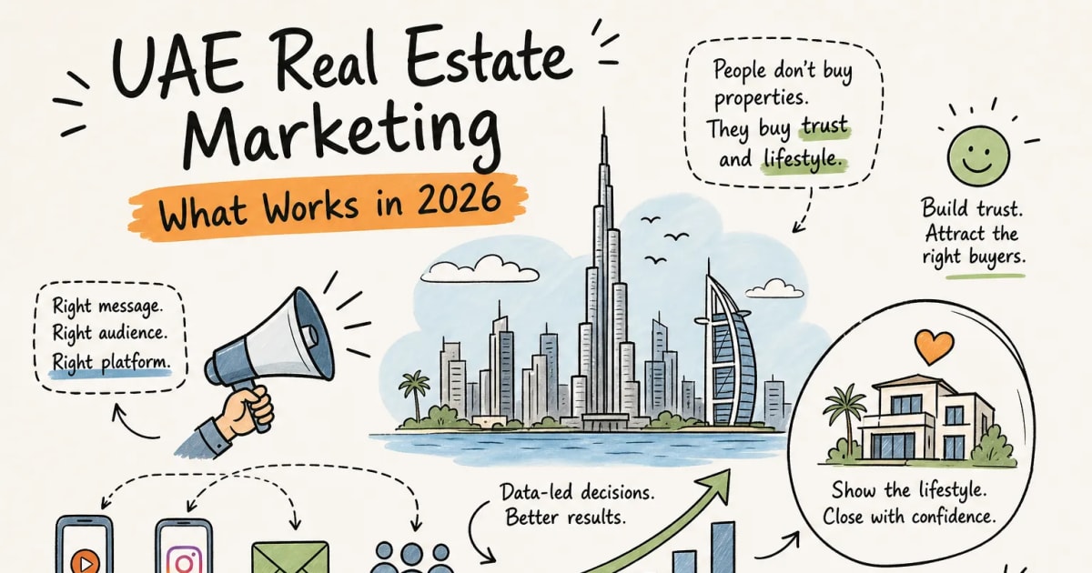 UAE real estate marketing: what actually works in 2026