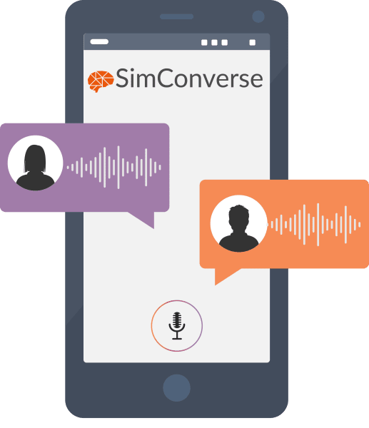 Mobile Phone with SimConverse platform