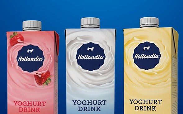 a Piece of Hollandia yogurt