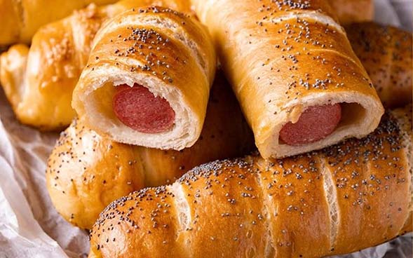 a Piece of Sausage Roll