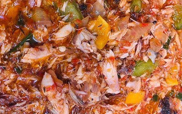 a Portion of Fish Sauce