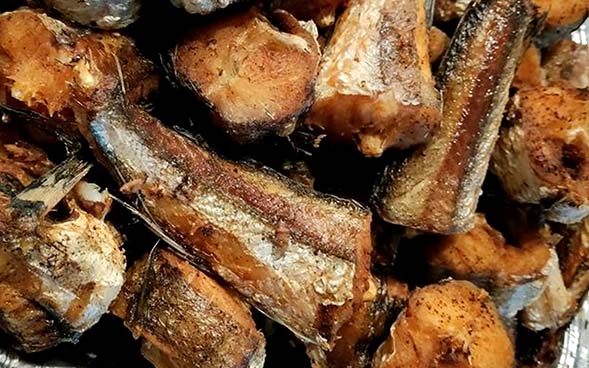 a Piece of Hake Fish