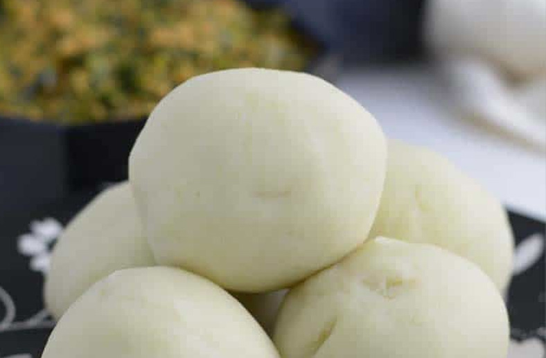 a Wrap of Pounded Yam