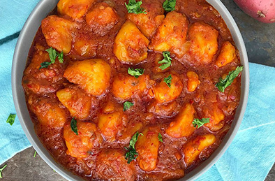 a Portion of Yam Porridge