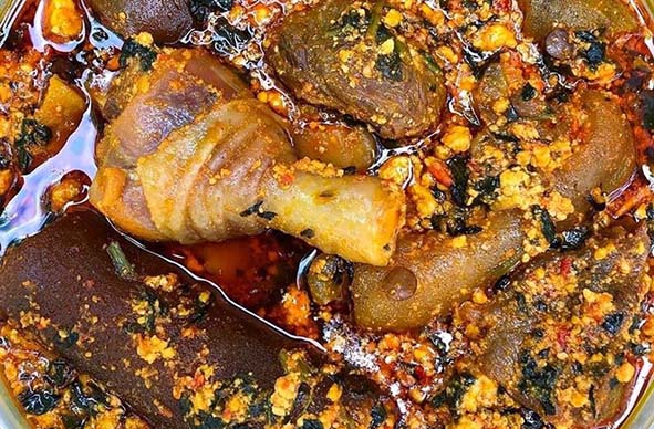 a Serving of Egusi