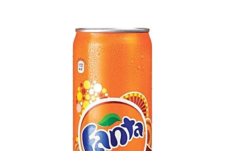 a Piece of Can Fanta