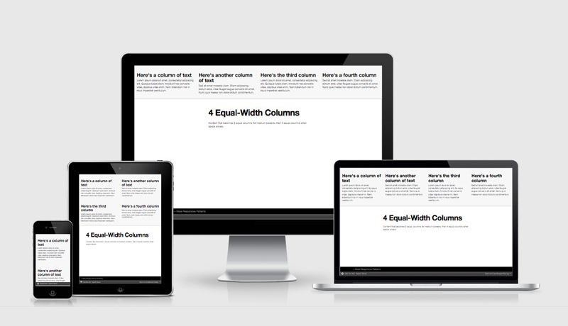 Four Equal Columns