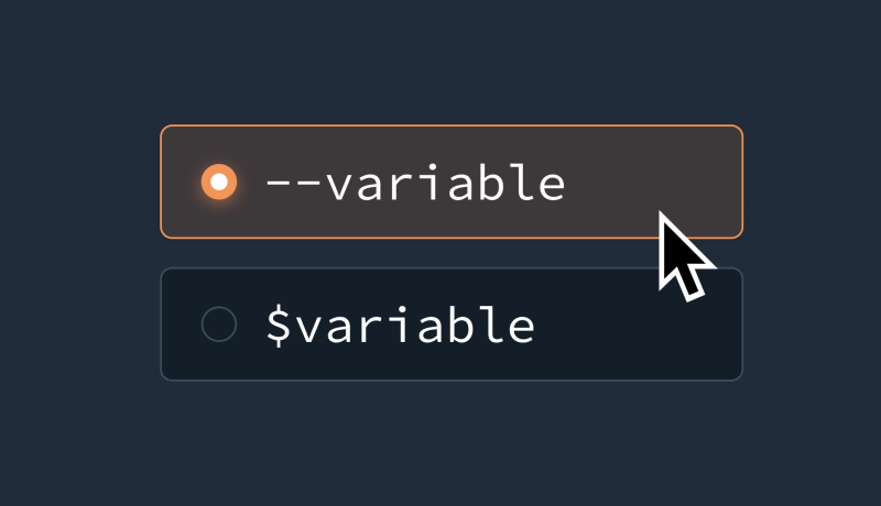 CSS Variables and Sass Variables