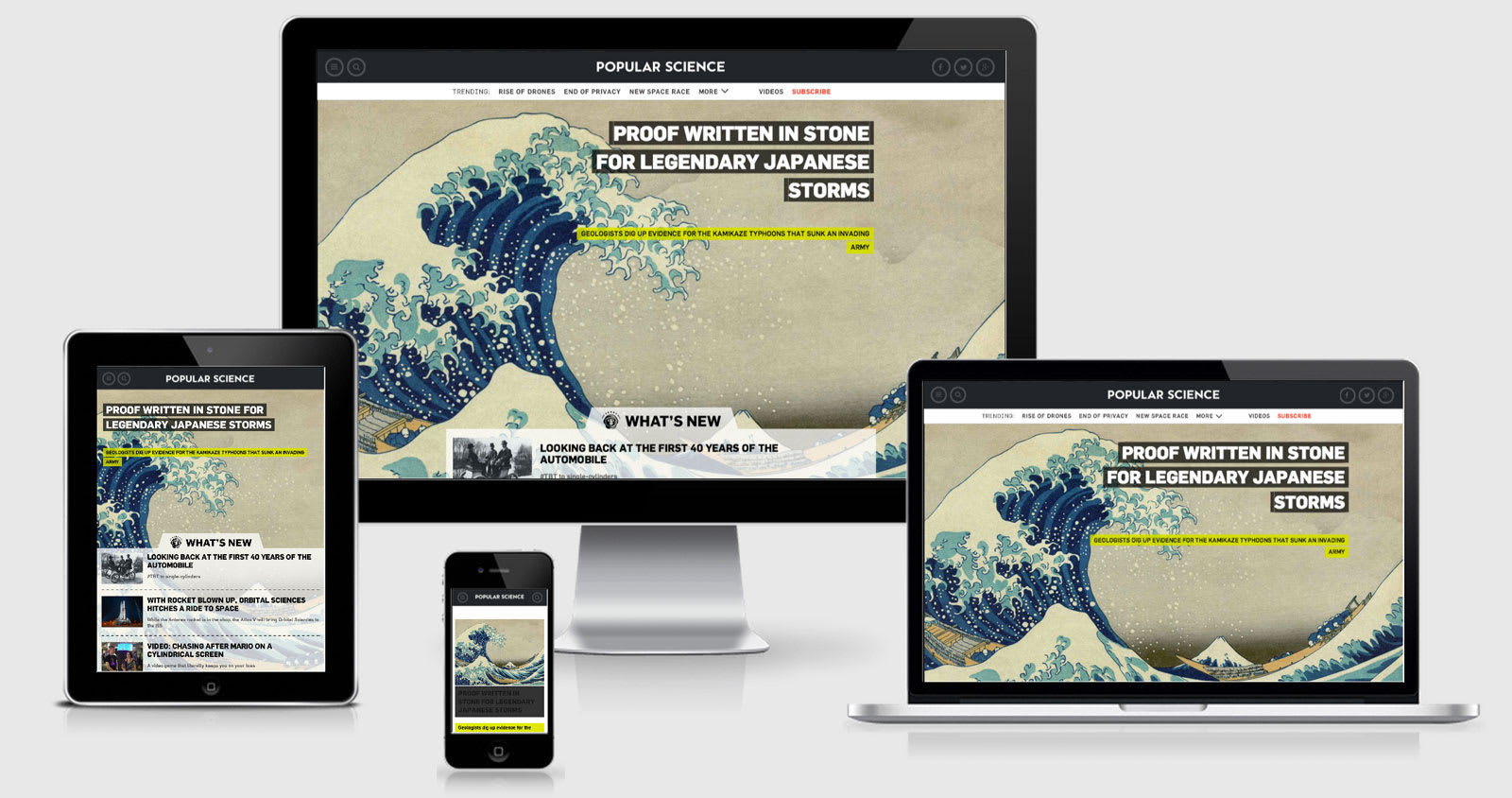 Popular Science across 4 devices
